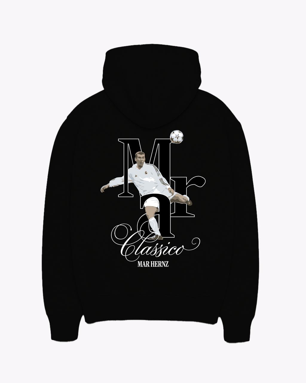ZIDANE HOODIE - BLACK – Mar Hernz