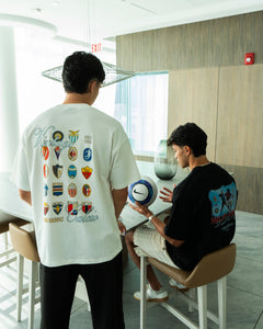 ITALIAN LOGOS TEE - WHITE