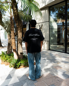 FOOTBALL HERITAGE TEE - BLACK
