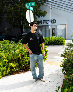 FOOTBALL HERITAGE TEE - BLACK