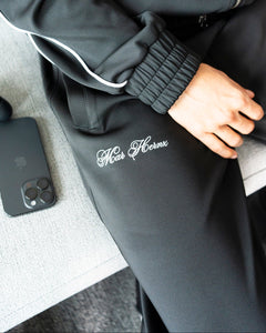 CALCIO TRACK PANTS - BLACK
