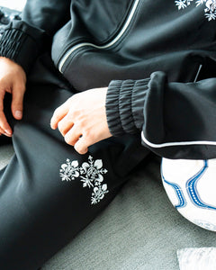 CALCIO TRACK PANTS - BLACK