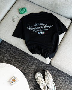 CAMPIONI D'EUROPA TEE - BLACK