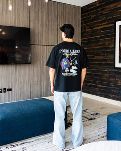 PORTO ALEGRE TEE - BLACK