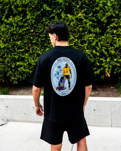 RUES DE PARIS TEE - BLACK