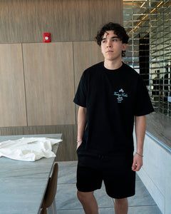 VINTAGE CALCIO TEE - BLACK