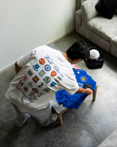 PREMIER LOGOS TEE -WHITE