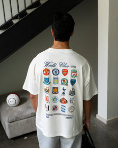 PREMIER LOGOS TEE -WHITE