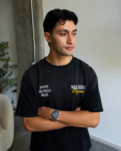 SANTOS TEE - SUN FADED BLACK