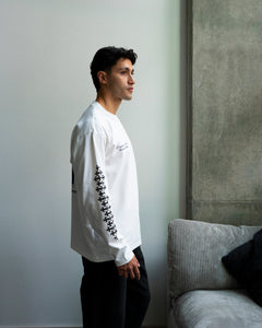 ARCHIVE DEPT LONGSLEEVE - WHITE