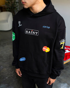 07/08 CHAMPIONS HOODIE - BLACK