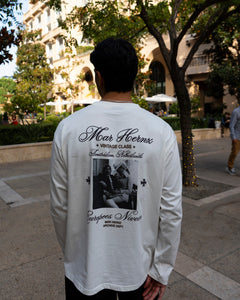 ARCHIVE DEPT LONGSLEEVE - WHITE