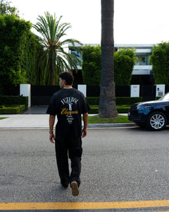 SANTOS TEE - SUN FADED BLACK
