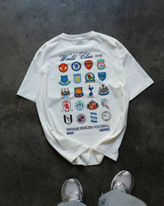 PREMIER LOGOS TEE -WHITE