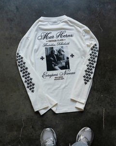 ARCHIVE DEPT LONGSLEEVE - WHITE