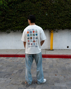 PREMIER LOGOS TEE -WHITE