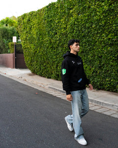 07/08 CHAMPIONS HOODIE - BLACK