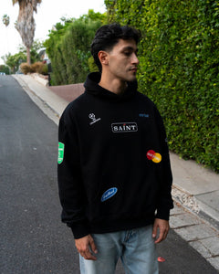 07/08 CHAMPIONS HOODIE - BLACK