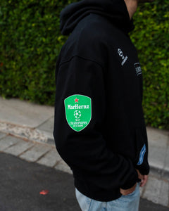 07/08 CHAMPIONS HOODIE - BLACK