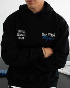 SANTOS HOODIE - BLACK